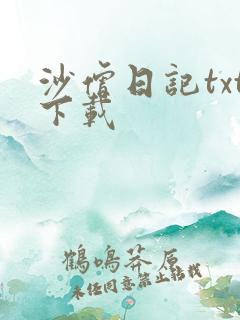 沙僧日记txt下载