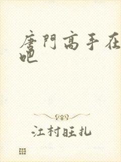 唐门高手在异世吧