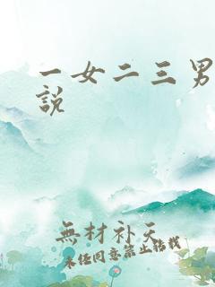 一女二三男事小说