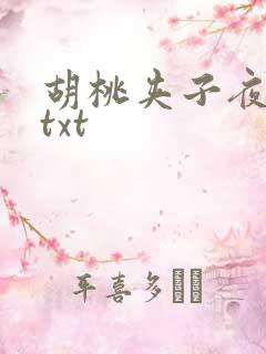 胡桃夹子夜未眠txt