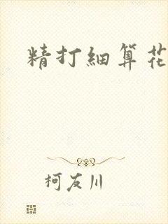 精打细算花满筛