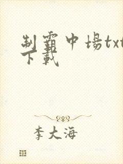 制霸中场txt下载