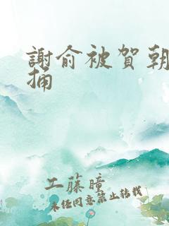 谢俞被贺朝站着捅