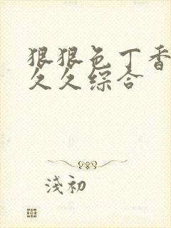 狠狠色丁香婷婷久久综合