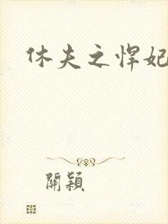 休夫之悍妃当道