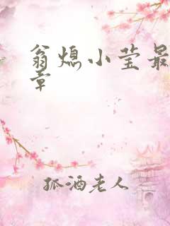 翁熄小莹最新节章
