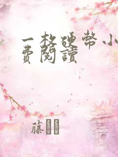 一枚硬币小说免费阅读