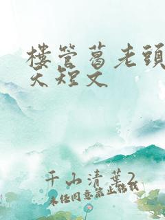 楼管葛老头的春天短文