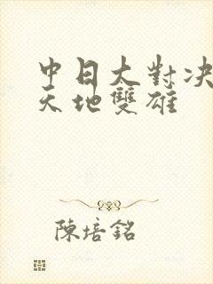 中日大对决  天地双雄