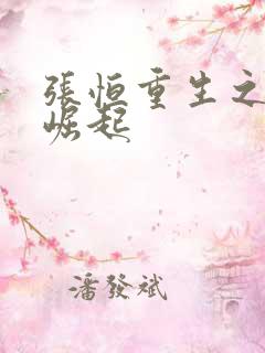 张恒重生之逆天崛起