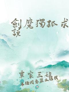 剑魔独孤求败小说