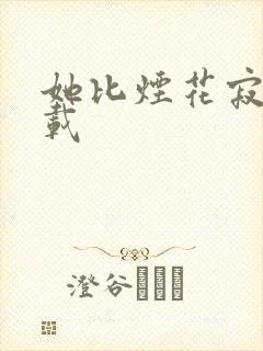 她比烟花寂寞下载