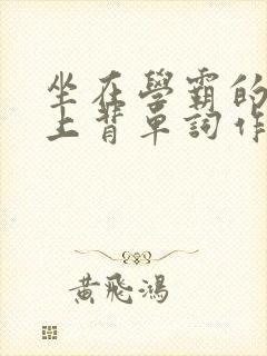 坐在学霸的棍子上背单词作者