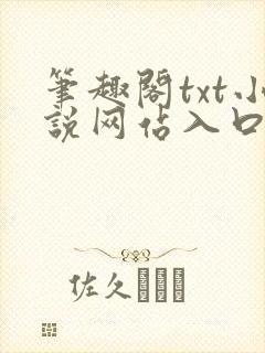 笔趣阁txt小说网站入口