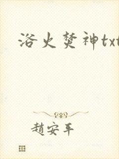 浴火焚神txt