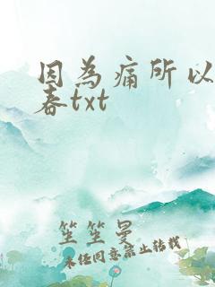 因为痛所以叫青春txt