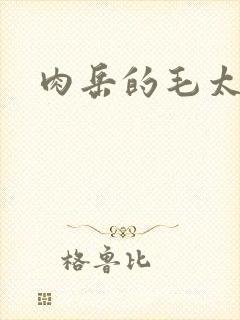 肉岳的毛太浓了