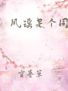 夙瑶是个同人女