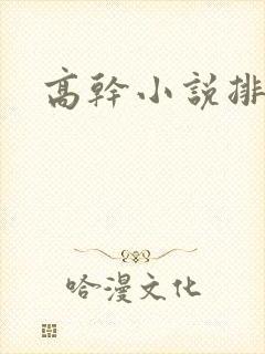 高干小说排行榜