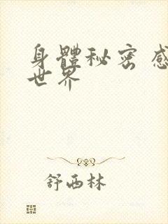 身体秘密 感官世界