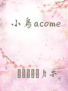 小鸟acome