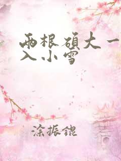 两根硕大一起挤入小雪