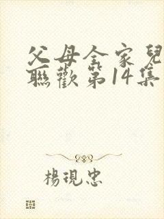 父母全家儿女大联欢第14集