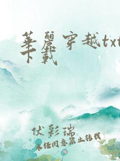 华丽穿越txt下载