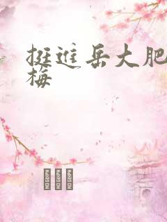 挺进岳大肥屁丽梅