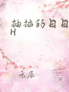 抽插的日日液液H
