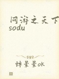 网游之天下无双sodu