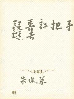 段嘉许把手探了进去