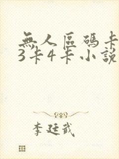 无人区码卡二卡3卡4卡小说