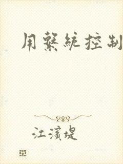 用系统控制女神