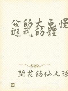 公的大龟慢慢挺进我的体