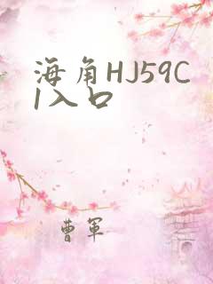 海角HJ59C1入口