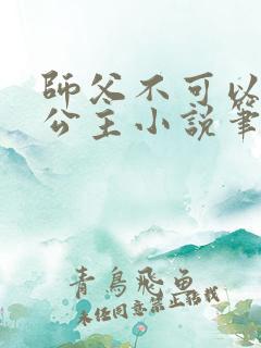 师父不可以灵犀公主小说笔趣