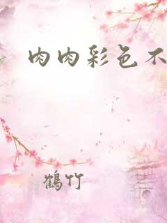 肉肉彩色不遮挡