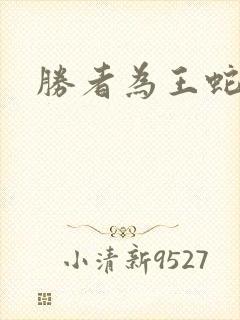 胜者为王蛇蝎点