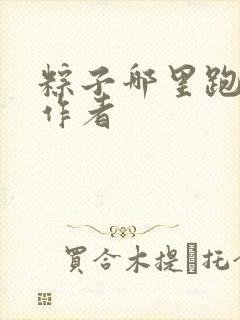 粽子哪里跑小说作者