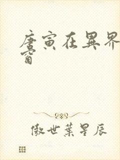 唐寅在异界无弹窗