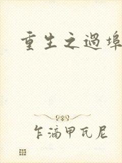 重生之过埠新娘