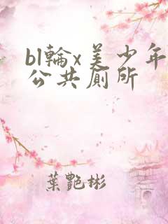 bl轮x美少年公共厕所