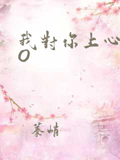 我对你上心了PO