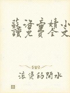 苏洛帝婧小说阅读免费全文最新