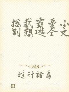 总裁霸爱小娇妻别想逃全文阅读免费