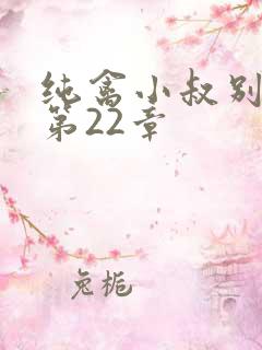 纯禽小叔别太猛第22章