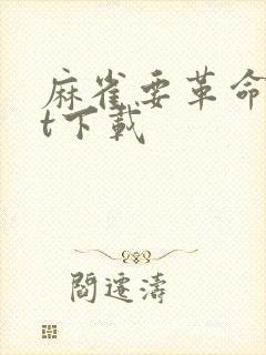 麻雀要革命txt下载