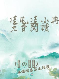 凌风凌小冉全文免费阅读