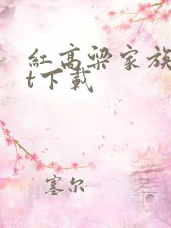 红高粱家族txt下载